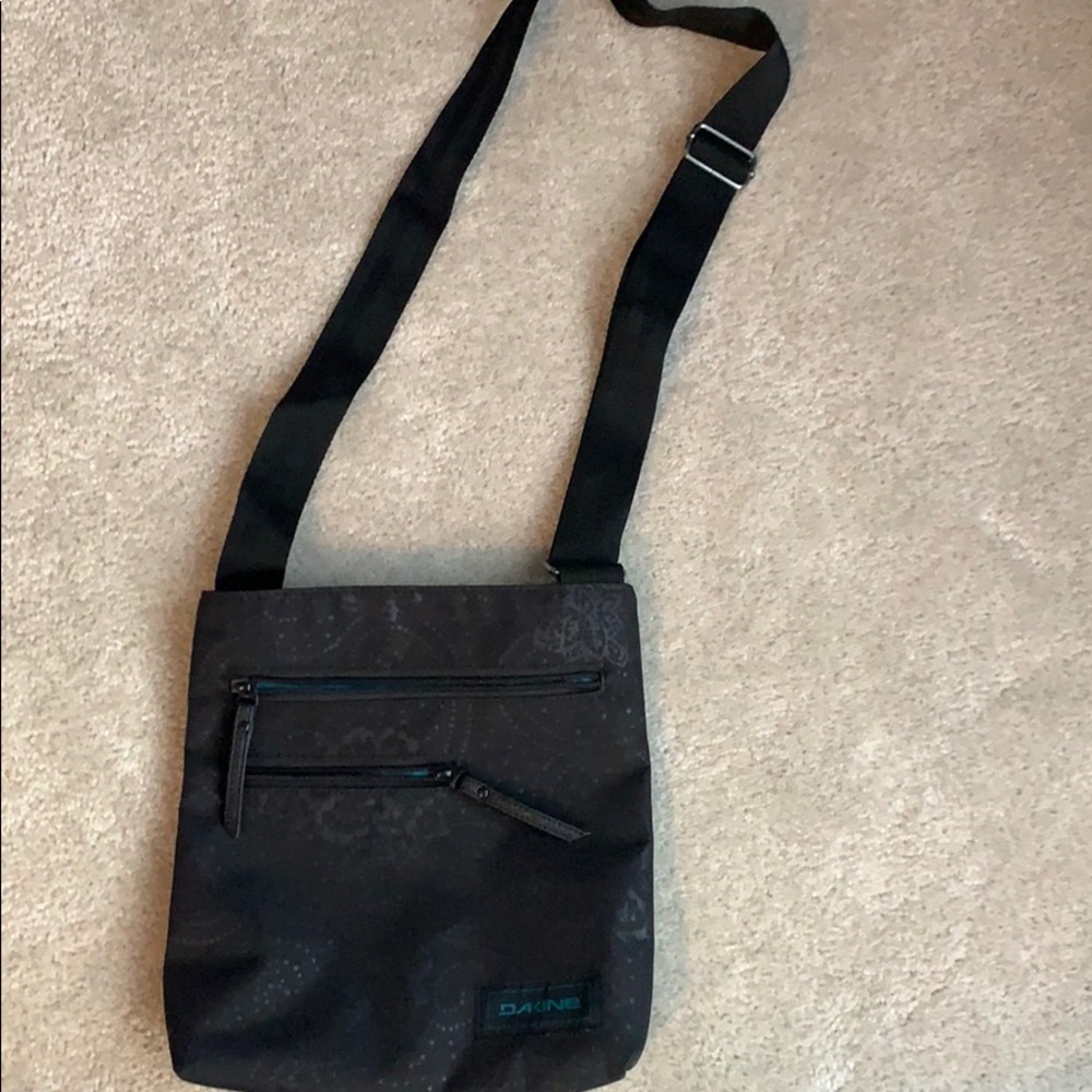 Black cross body purse